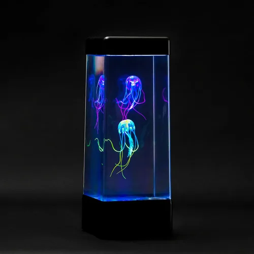 Vista 2 de Accesorio de medusa para lámpara de medusa luminosa JINX - Pequeño kit de medusas de silicona - potenciador de luz nocturna para iluminación