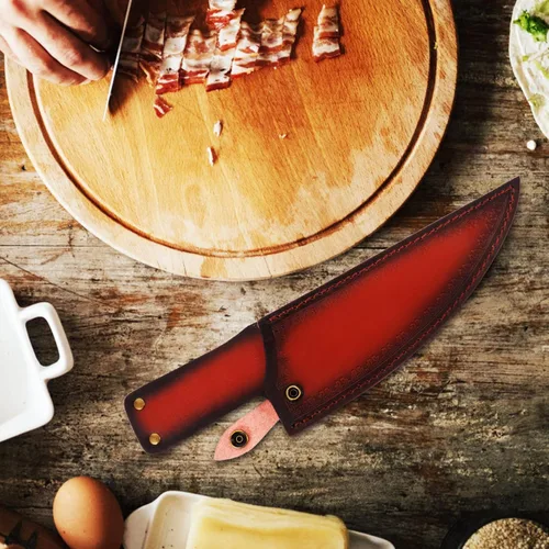 Vista 2 de Kichvoe Funda protectora reutilizable para cuchillos de chef para almacenamiento y organización seguros