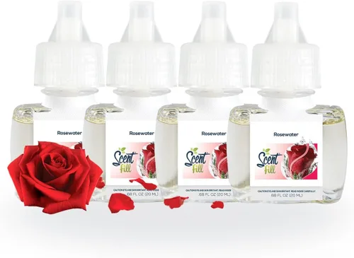 Vista 12 de Scent Fill Ambientador enchufable de sidra de manzana, 4 recambios de aceite perfumado