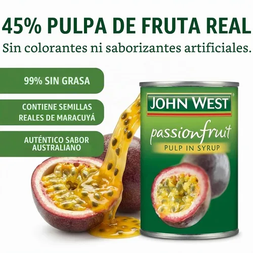 Vista 4 de Pulpa de maracuyá en almíbar 6.00 oz