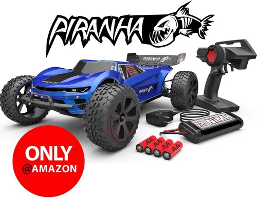 Vista 9 de Redcat Racing Piranha-TR-10 Piranha Tr10 Truggy, Azul