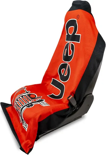 Vista 9 de Seat Armour Toalla de asiento para Jeep, ajuste universal, suave, lavable a máquina, fácil de instalar, multiusos, funda de asiento para Jeep