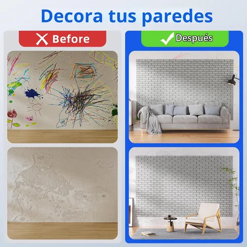 Vista 7 de Paquete de 12 paneles acústicos con autoadhesivo, paneles de espuma de alta densidad de 12 x 12 x 0.4 pulgadas para paredes, paneles de pared Gris