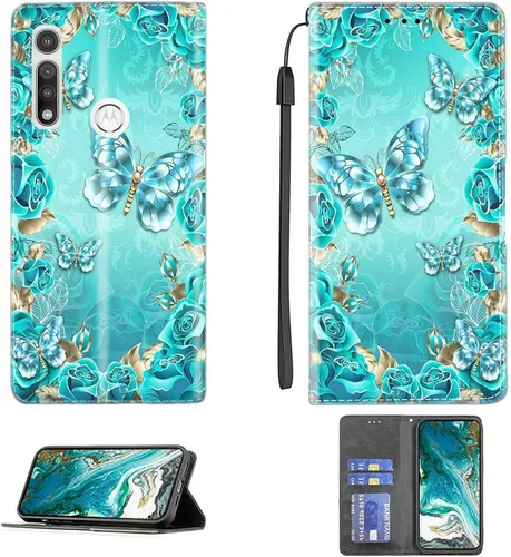 Vista 124 de jioeuinly ATT Motivate 2 - Funda compatible con ATT Motivate 2, funda con soporte abatible y cierre magnético DJS