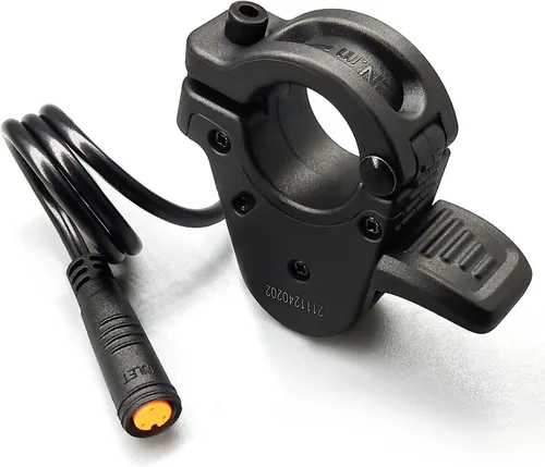 Vista 9 de Bicicleta eléctrica 3pin hembra pulgar acelerador amarillo impermeable enchufe acelerador para BBS01 BBS02 BBSHD motor medio Accesorios de bicicleta