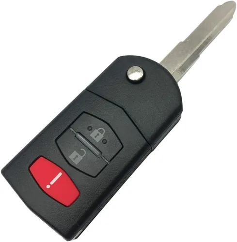 Vista 3 de Carcasa para llavero Mazda CX5 CX7 RX8 CX9 MX5 sin llave remota entrada remota de automóvil (1)