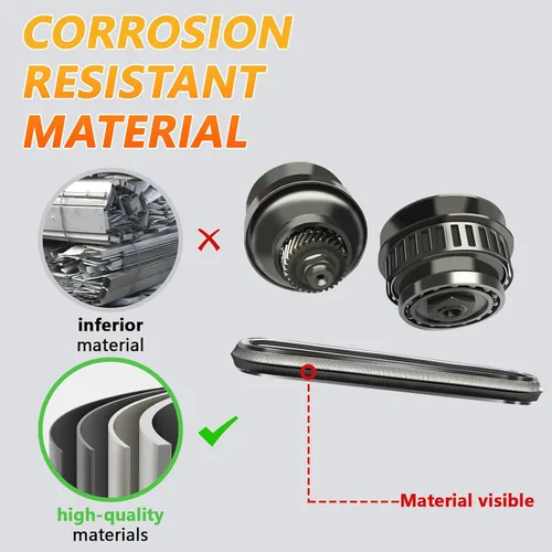 Vista 5 de TRANSPEED JF015E RE0F11A CVT Juego de poleas de transmisión automática con cadena de correa 30 dientes 901068 901072 Kit de reconstrucción