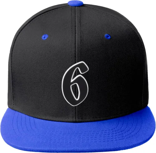 Vista 802 de Daxton Gorra clásica con visera de billete plano con letras del alfabeto inglés antiguo de la A a la Z