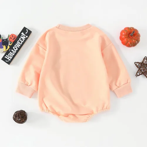 Vista 8 de Thorn Tree Sudadera de manga larga de Halloween para bebé, niño, niña, suéter de gran tamaño, cuello redondo, ropa de otoño e invierno