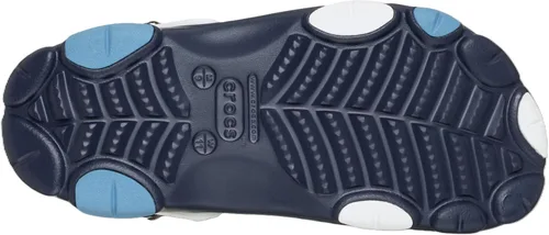 Vista 7 de Crocs Classic All Terrain - Zuecos unisex para adultos Azul marino