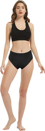 Vista 2 de NOOYME - Ropa interior de ciclismo para mujer, diseño 3D, acolchado