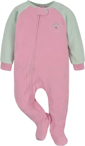 Vista 2 de Gerber Pijama de forro polar resistente al fuego, para niña pequeña, 2