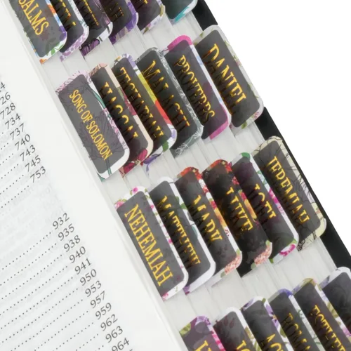 Vista 30 de Mr. Pen - Pestañas de la Biblia, 75 pestañas, tierra otoñal, letras doradas en relieve Laminated Bible Tabs for Women and Men, Bible Tabs for