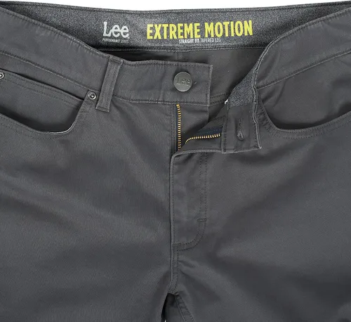 Vista 6 de Lee Pantalón recto sintético Extreme Motion con 5 bolsillos para hombre
