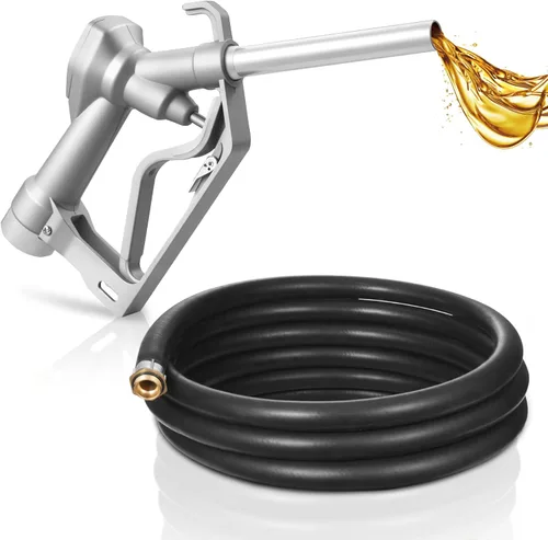 Vista 13 de VEVOR - Boquilla de combustible automática de 1 pulgada NPT, tasa de flujo máxima de 21.6 GPM, boquilla de bomba de gasolina diesel con apagado