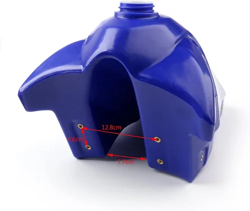 Vista 3 de Topteng Tanque de Gasolina Azul para Yamaha TTR125 TTR 125 2000 2001 2002 2003 2004 2005 2006 2007