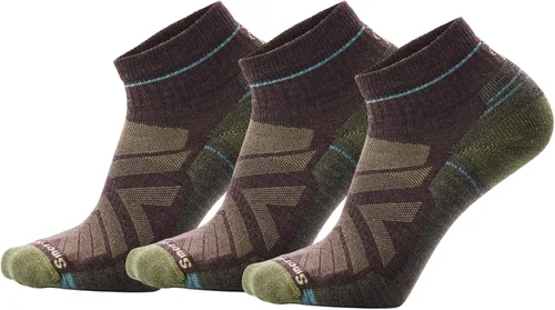 Vista 4 de Smartwool Calcetines tobilleros acolchados ligeros para hombre Carbón