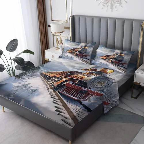 Vista 48 de Juego de sábanas tamaño individual con águila calva, sábanas de cama de águila, microfibra suave y bolsillo profundo y sábanas estampadas sin