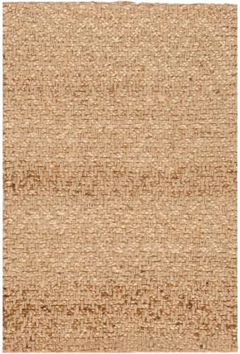 Vista 3 de SAFAVIEH Natural Fiber Collection - Alfombra decorativa de 2 x 3 pies, natural, hecho a mano, yute con flecos, ideal para zonas de alto tráfico