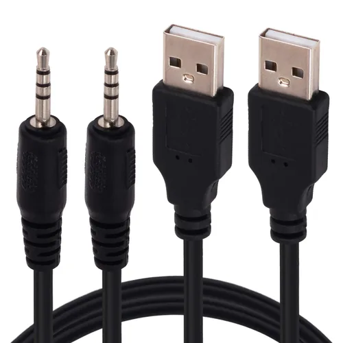 Vista 9 de [Paquete de 2 unidades de 0.8 ft USB 3.1 tipo C USB-C macho a CC 5.5X2.0.197 in macho Power Jack Extensión Cable adaptador de cable de carga