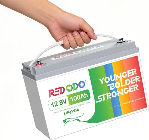 Vista 13 de Redodo Batería de litio de 12 V 50 Ah, batería portátil LiFePO4 de 50 Ah con BMS de 50 A, 640 Wh, hasta 15000 ciclos, ideal para motor de arrastre
