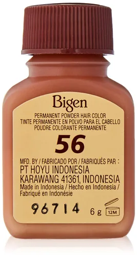 Vista 39 de Bigen - Tinte permanente en polvo, castaño claro #46, 0.21 onzas