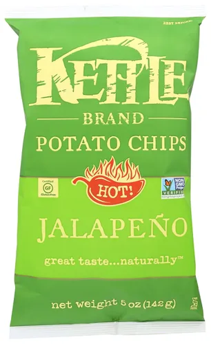 Vista 63 de Kettle Brand Papas Fritas, Backyard Barbeque Kettle Chips, Bolsa de Aperitivos, 1.5 Oz