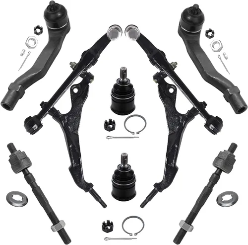 Vista 252 de Detroit Axle - Kit de brazos de control de extremo de 8 piezas para Toyota 2001-2003 Highlander 2002-2003 Camry Lexus ES300, 2 conjuntos de brazos
