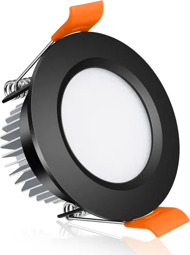 Vista 10 de inShareplus Iluminación empotrable LED de 2 pulgadas, luz regulable de 3 W (equivalente a 35 W), luz blanca diurna de 5000 K, CRI80, lámparas