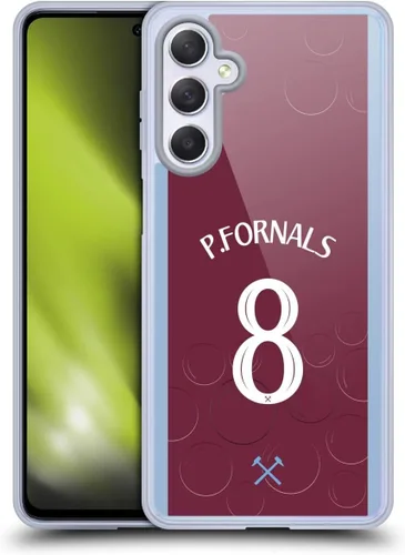 Vista 128 de Head Case Designs Officially Licensed West Ham United FC James Ward-Prowse 2023/24 Players Home Kit Gel Case [Military Grade Protection] Compatible