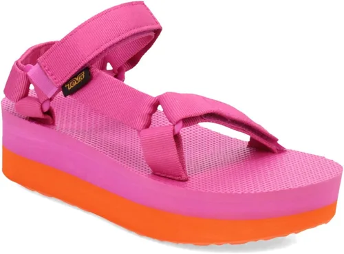 Vista 36 de Sandalia Teva de plataforma universal para mujer Balance Oliva Quemada