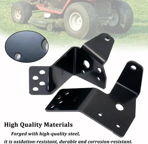 Vista 4 de CheeMuii 525509501 532181040 Rueda de calibre de plataforma de cortacésped con kit de soporte Soporte de plataforma de cortacésped de 42 pulgadas