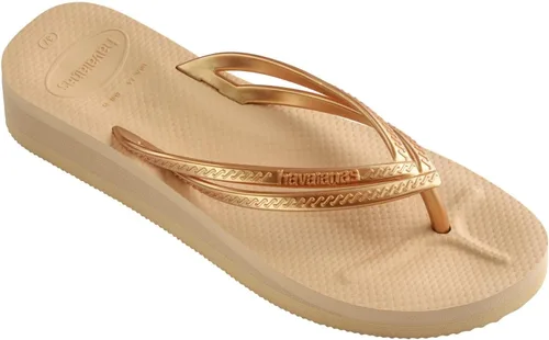 Vista 4 de Havaianas Sandalias de cuña para mujer gris acerogris acero