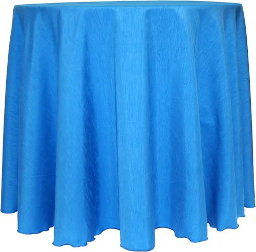 Vista 36 de Mantel reversible de satén Shantung de Ultimate Textile Majestic 96" redondo, Satin, Paquete de 2