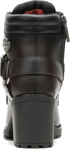 Vista 3 de Harley-Davidson Howell D84664 - Botas de motocicleta impermeables de 5 pulgadas, color negro