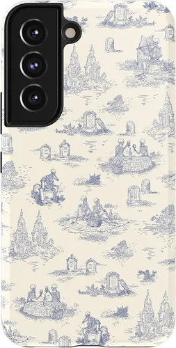Vista 396 de Casely Funda para Galaxy S9 Postura de cadáver Yoga de esqueleto Diseño protector delgado esencial de doble capa