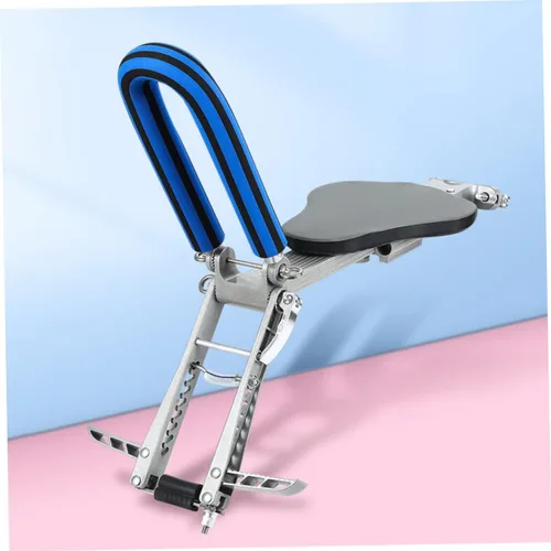 Vista 7 de 1 asiento de bicicleta montado en la parte delantera y diseño seguro adecuado para niños para paseos familiares