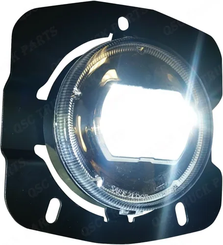Vista 2 de QSC Truck Parts Par de luces antiniebla LED de repuesto para Kenworth T680 2013-2021