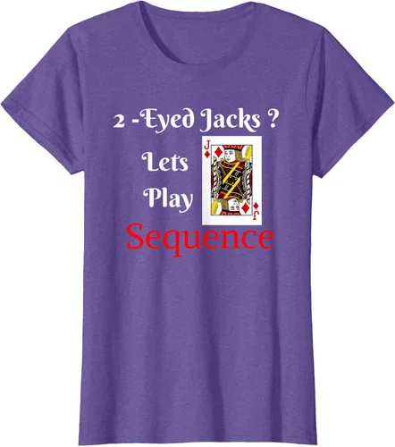 Vista 25 de Camiseta divertida con texto en inglés "I Have 2-Eyed Jacks Lets Play A Card Board Game