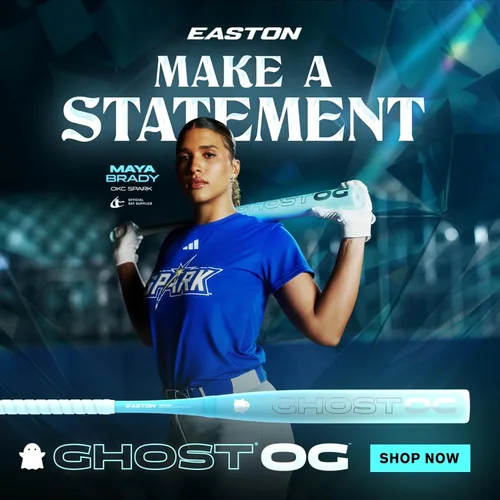 Vista 2 de Easton Bate de sóftbol Ghost OG 2026 de lanzamiento rápido Compuesto de 2