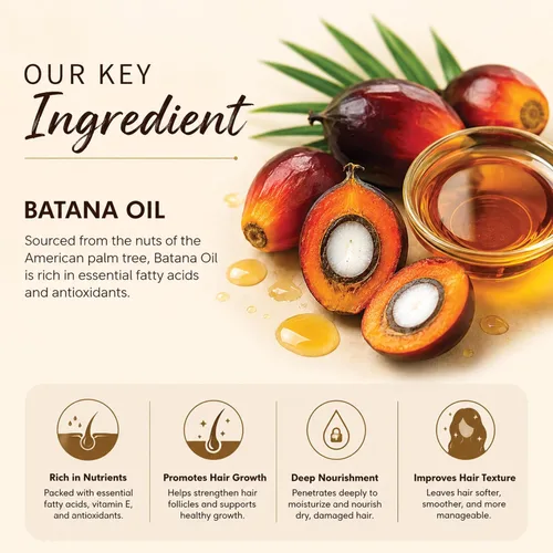 Vista 4 de Aceite puro de batana para el crecimiento del cabello por el Dr. Sebi procedente de Honduras Promueve un cabello más grueso, brillante, más fuerte