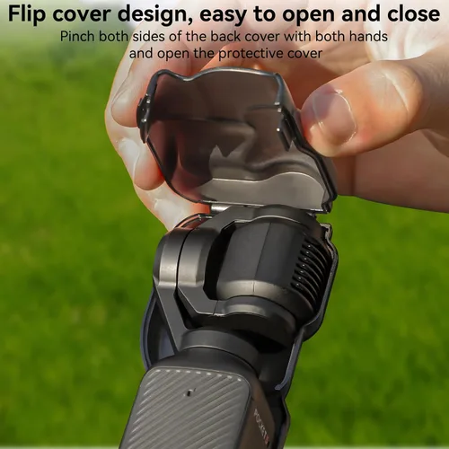 Vista 3 de Bolsillo 3 Funda Protectora Gimbal Protector Lente Capucha Pantalla Cubierta Protectora para DJI Osmo Pocket 3 Accesorios