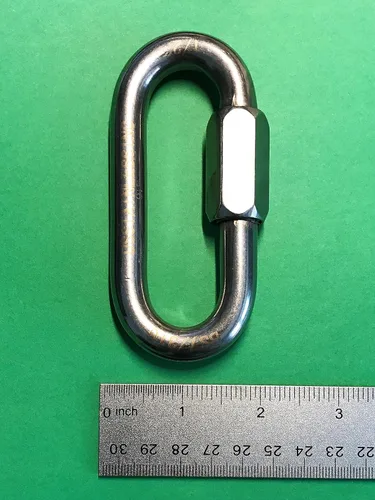 Vista 4 de US STAINLESS Acero Inoxidable 316 Enlace Rápido 1/2" (12mm) Grado Marino