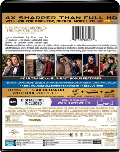Vista 2 de The Gentlemen Blu-ray