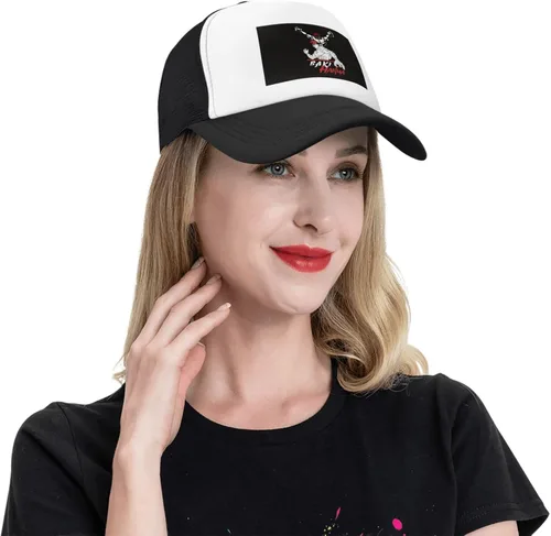 Vista 7 de TRUFEX Baki The Grappler Mesh Baseball Cap Men Women Summer Adjustable Breathable Hats Quick Dry Casual Cool Trucker Dad Hat Black