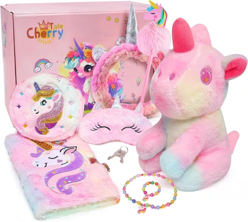 Vista 10 de Cherry Tale Regalos de sirena para niñas de 6 a 8 años, regalos de graduación de jardín de infantes para niñas de 4 a 6 años, juego de regalos
