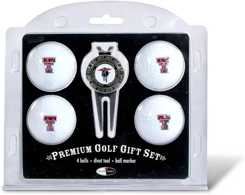 Vista 6 de Team Golf NCAA Unisex-Adult Team Golf NCAA Regulation Size Golf Balls (4 Count) & Divot Tool with Removable Double-Sided Magnetic Marker Cincinnati