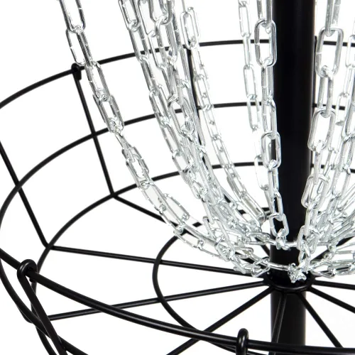 Vista 4 de MVP Disc Sports Black Hole Lite, cesta portátil de 24 cadenas con disco para básquet y golf