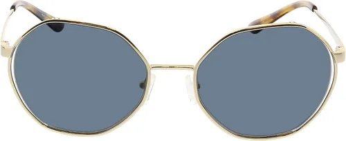 Vista 2 de Michael Kors Gafas de sol Mujer Montura Oro Claro, Lentes Gris Oscuro, 57MM, Dorado claro