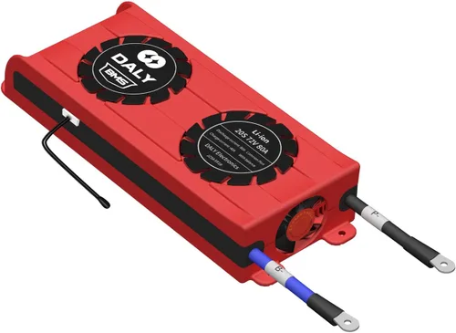 Vista 52 de DALY BMS 72V Li-ion 20S 30A Tablero de protección con cable de equilibrio de puerto común para panel solar autoconstruido, sistema de suministro